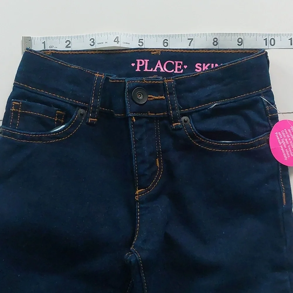 Children's Place skinny Jeans toddlers Girls‎ navy size 6